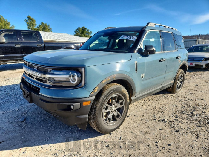 Ford Bronco sport 2023 VIN 3FMCR9B66PRD49503