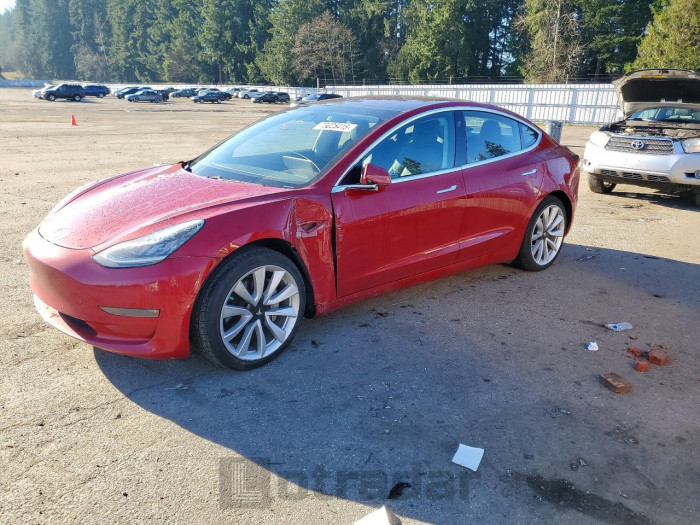 Tesla Model 3 2018 VIN 5YJ3E1EB1JF146103