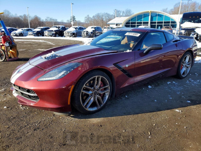 Chevrolet Corvette 2016 VIN 1G1YJ2D72G5123260