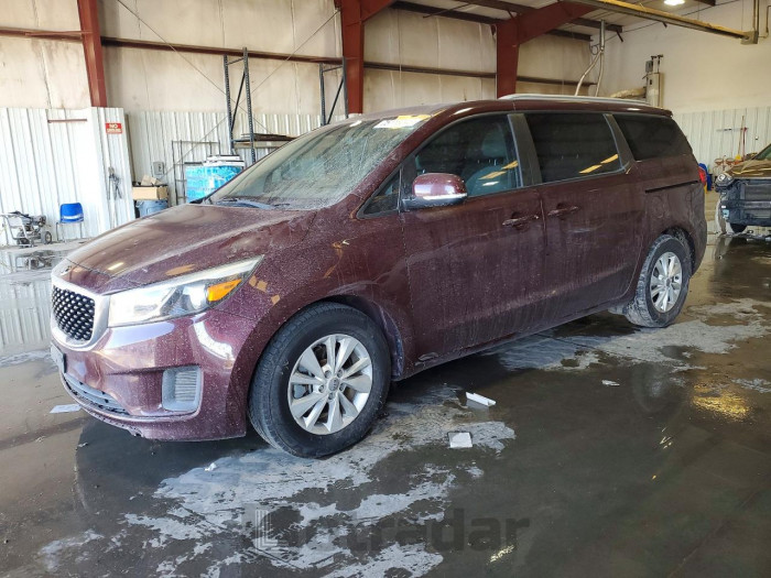Kia SEDONA 2016 VIN KNDMB5C17G6143306
