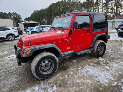 Jeep Wrangler / 1998 VIN 1J4FY19S2WP749700