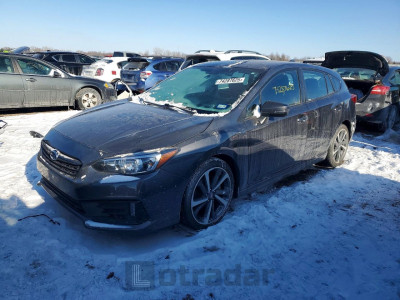 Subaru Impreza 2023 VIN 4S3GTAL62P3703670