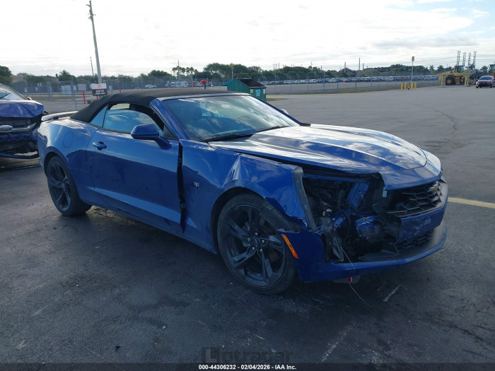 Chevrolet Camaro 2021 VIN 1G1FB3DX2M0123181
