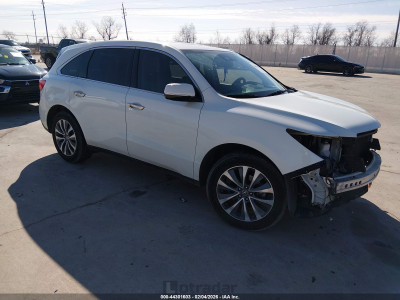 Acura Mdx 2016 5FRYD3H42GB017229