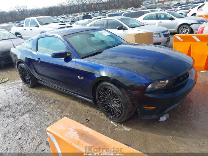 Ford Mustang 2012 VIN 1ZVBP8CF4C5223276