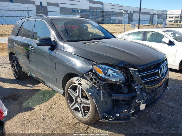 Mercedes-benz Gle 2016 VIN 4JGDA5JB9GA741212