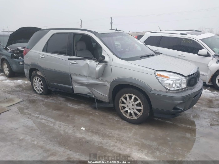 Buick Rendezvous 2005 VIN 3G5DA03E95S531971