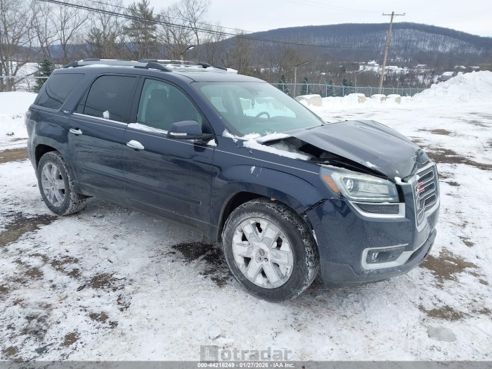 Gmc Acadia 2017 VIN 1GKKVSKD8HJ250859