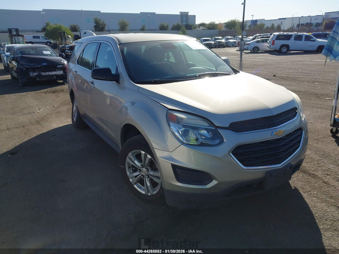 Chevrolet Equinox 2016 VIN 1GNALBEKXGZ105272