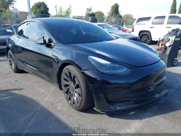 Tesla Model 3 2022 VIN 5YJ3E1EC5NF275556