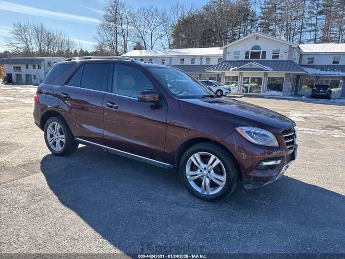Mercedes-benz M-klasse 2013 VIN 4JGDA5HB9DA116696