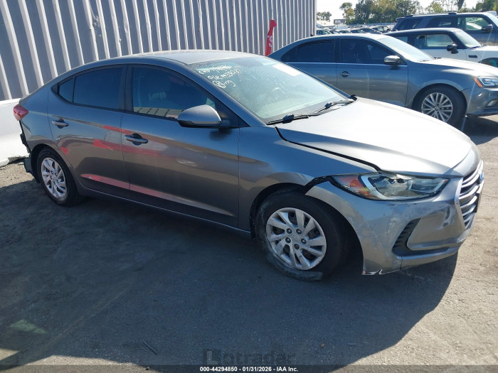 Hyundai Elantra 2018 VIN 5NPD74LFXJH334237
