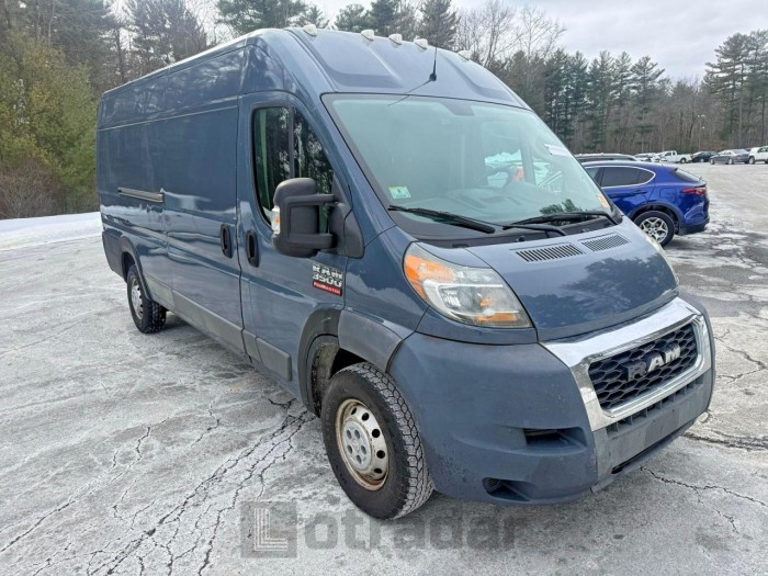 Ram Promaster 3500 2019 VIN 3C6URVJG1KE548672
