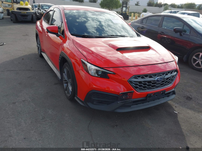 Subaru Wrx 2022 VIN JF1VBAB69N8023007