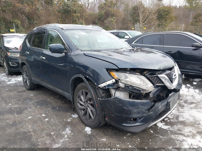 Nissan Rogue 2016 VIN 5N1AT2MV9GC855989