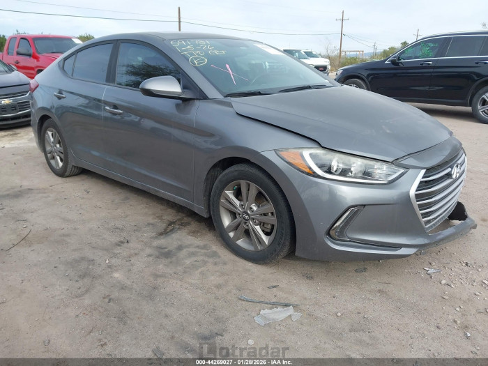 Hyundai Elantra 2018 VIN 5NPD84LF8JH382428