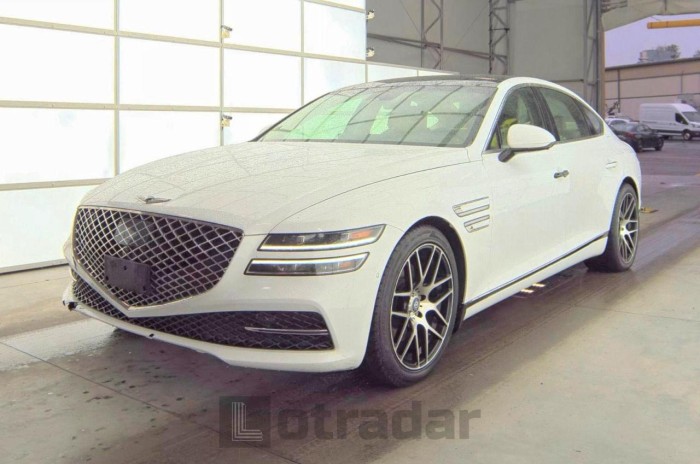 Genesis G80 2022 VIN KMTGB4SC2NU092298