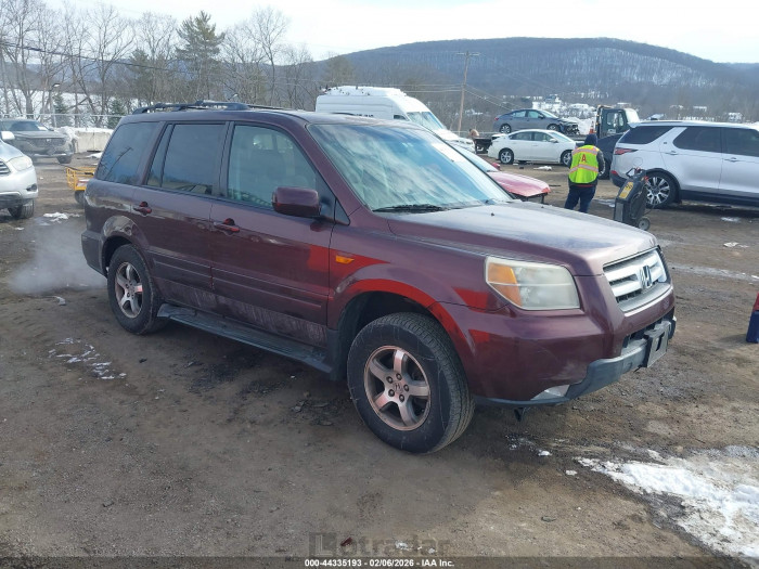 Honda Pilot 2008 VIN 5FNYF18368B017498