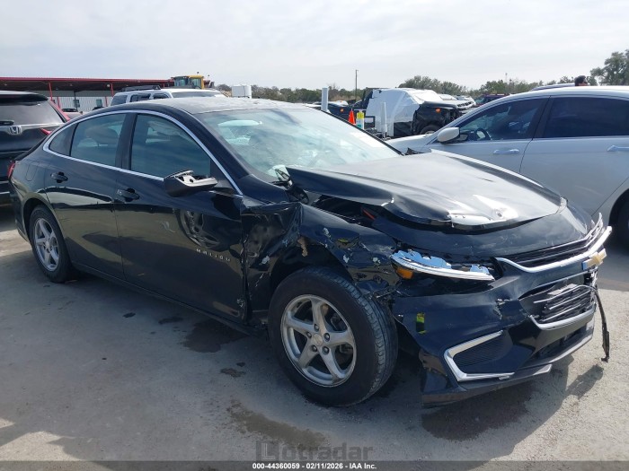 Chevrolet Malibu 2016 VIN 1G1ZB5STXGF299406