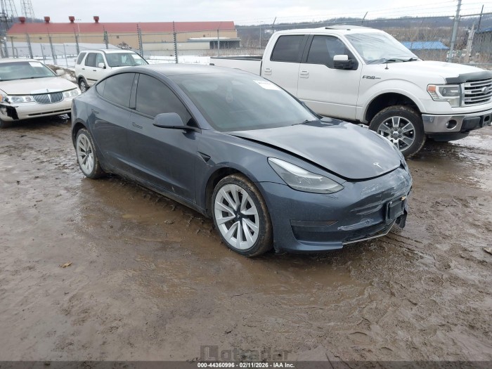 Tesla Model 3 2022 VIN 5YJ3E1EA5NF289472