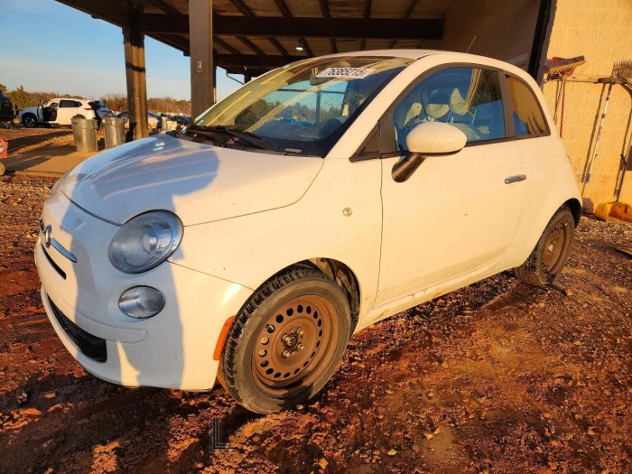 Fiat 500 2012 VIN 3C3CFFAR3CT328472