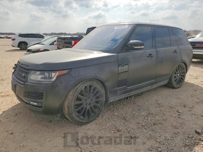 Land rover RANGE ROVER 2016 VIN SALGS2VF9GA281357