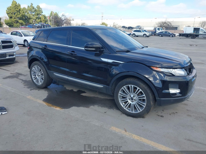Land rover Range rover evoque 2012 VIN SALVV2BG1CH639001