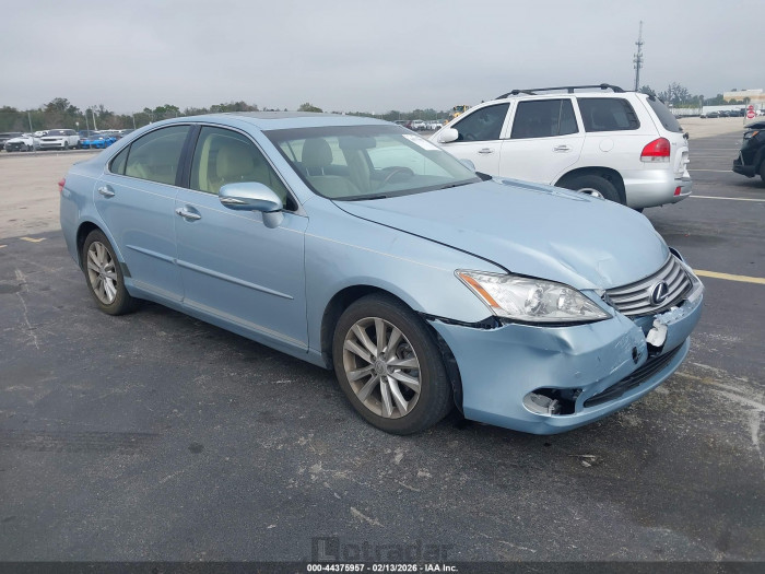 Lexus ES 2012 VIN JTHBK1EG1C2498599