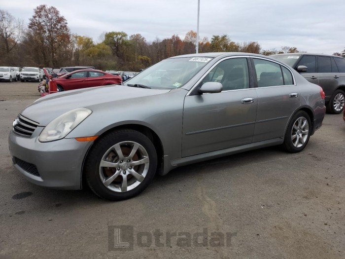 Infiniti G 2006 VIN JNKCV51F16M613081