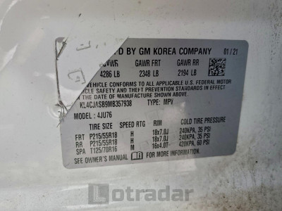 Buick Encore 2021 KL4CJASB9MB357938