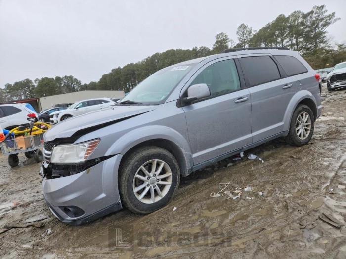 Dodge Journey 2015 VIN 3C4PDCBG8FT616832