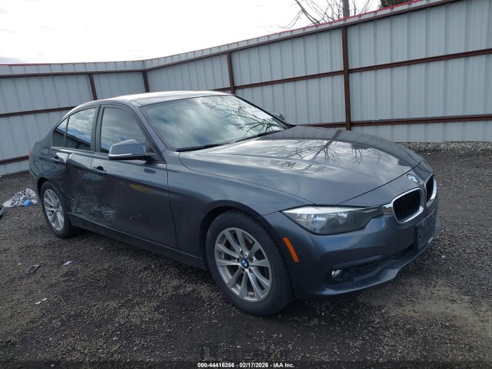 BMW 3er 2016 VIN WBA8E5G57GNU20092