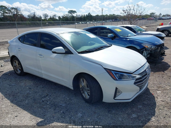 Hyundai Elantra 2019 VIN 5NPD84LFXKH410893