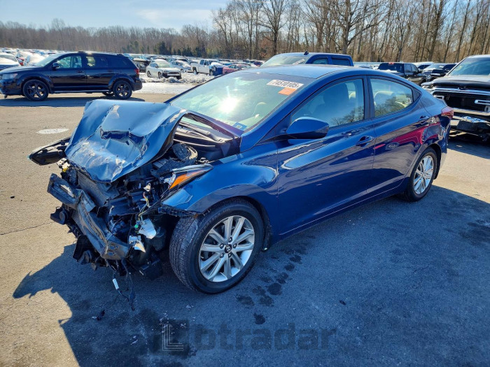 Hyundai Elantra 2015 VIN KMHDH4AEXFU453521