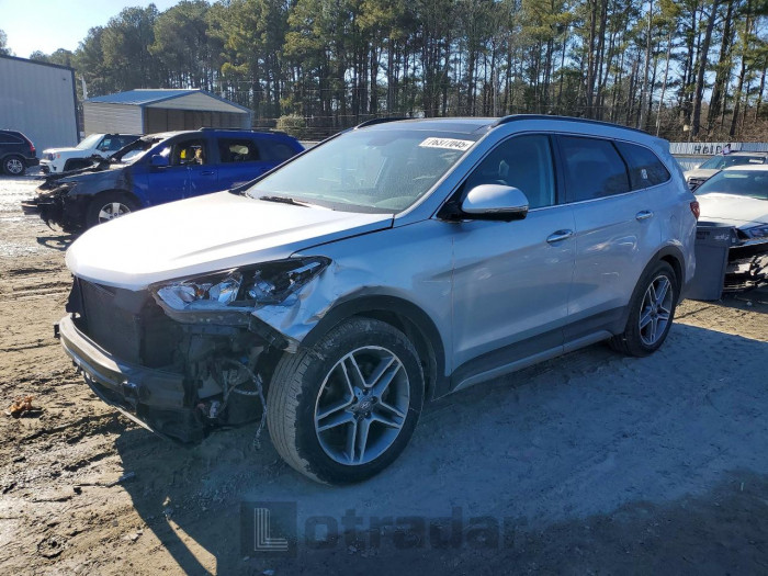 Hyundai Santa fe 2017 VIN KM8SR4HF6HU209385