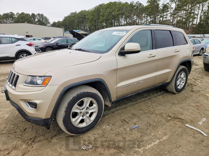 Jeep Grand cherokee 2014 VIN 1C4RJFAG4EC148094