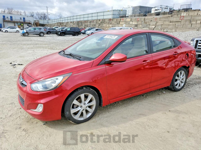 Hyundai Accent 2013 VIN KMHCU4AE8DU272602