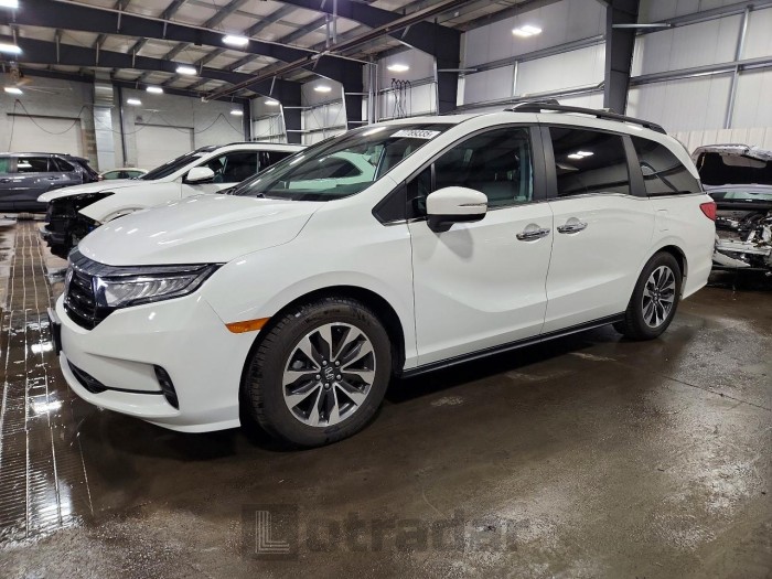 Honda Odyssey 2022 VIN 5FNRL6H76NB031653