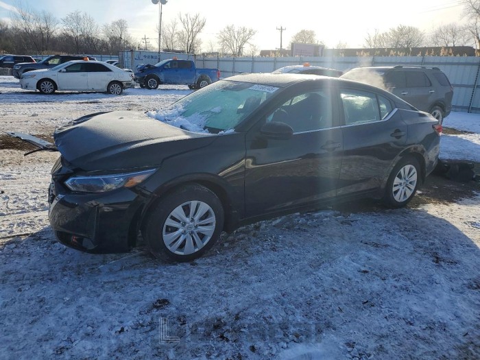 Nissan Sentra 2025 VIN 3N1AB8BV2SY345595