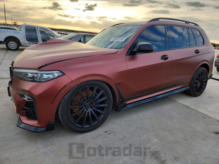 BMW X7 2020 VIN 5UXCW2C0XL0E74708