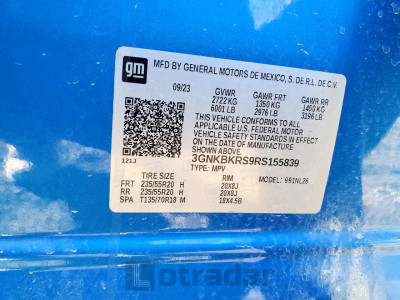 Chevrolet Blazer 2024 3GNKBKRS9RS155839