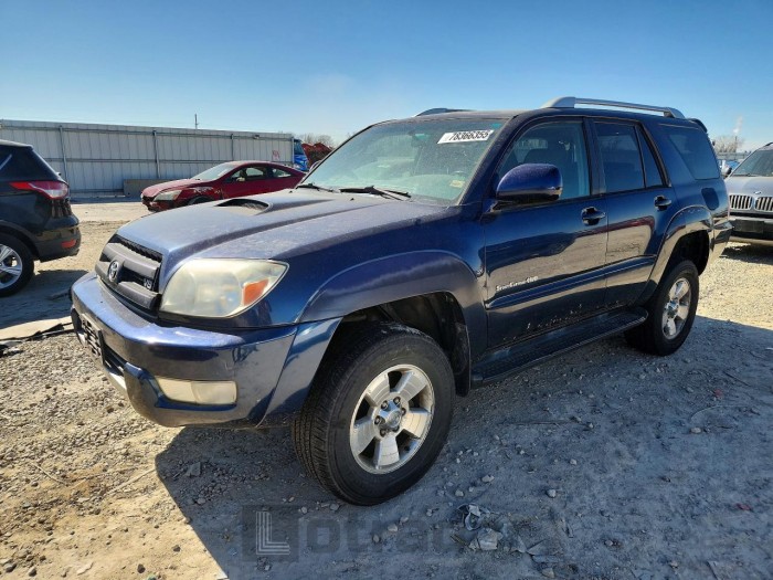 Toyota 4runner 2004 VIN JTEBT14RX48014019