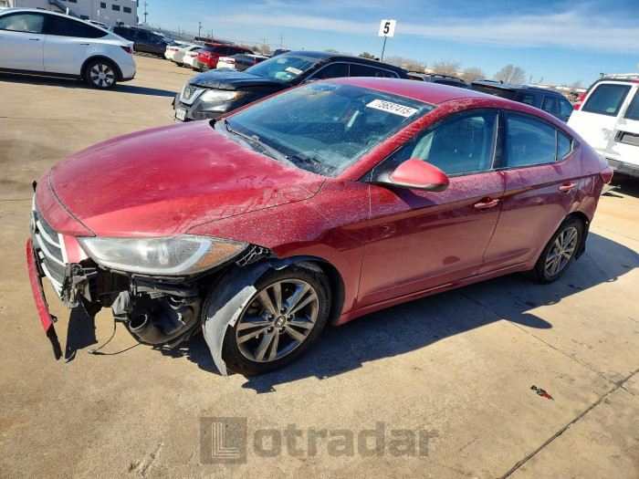 Hyundai Elantra 2018 VIN 5NPD84LF3JH230783