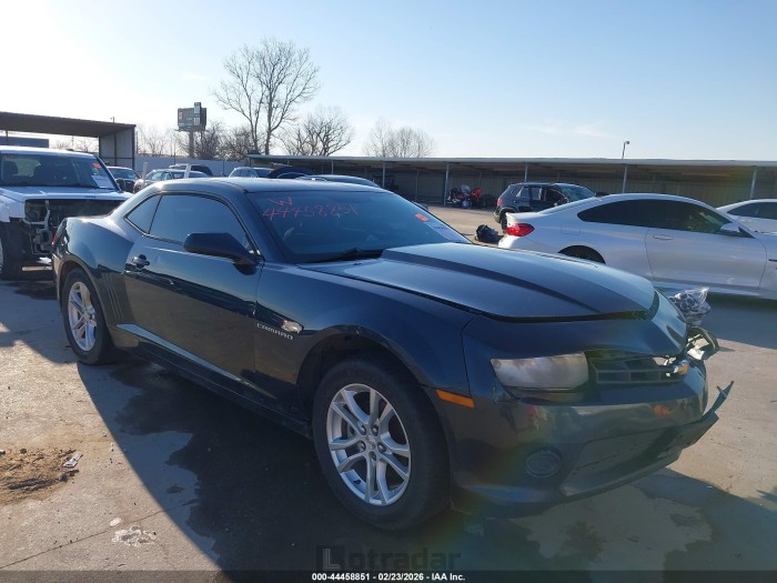 Chevrolet Camaro 2014 VIN 2G1FA1E36E9189291
