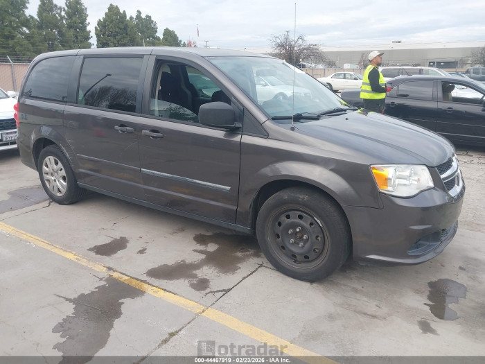 Dodge Caravan 2016 VIN 2C4RDGBG4GR337317
