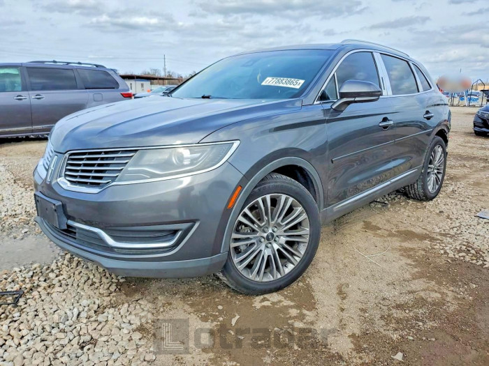 Lincoln Mkx 2017 VIN 2LMPJ6LR8HBL39477