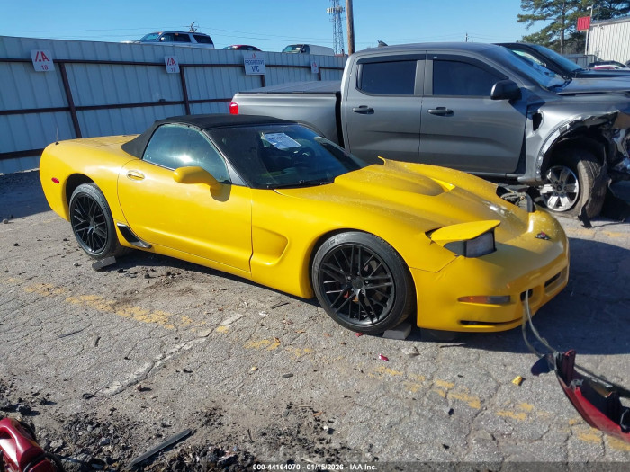 Chevrolet Corvette 2002 VIN 1G1YY32G225108870