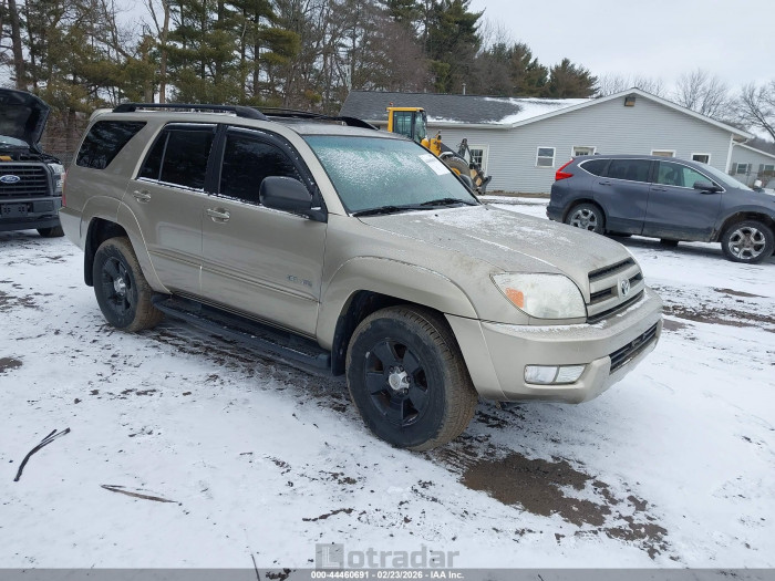 Toyota 4runner 2004 VIN JTEBU14R048014026