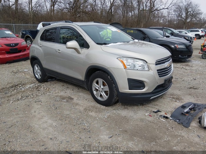 Chevrolet Trax 2016 VIN 3GNCJLSB2GL246384