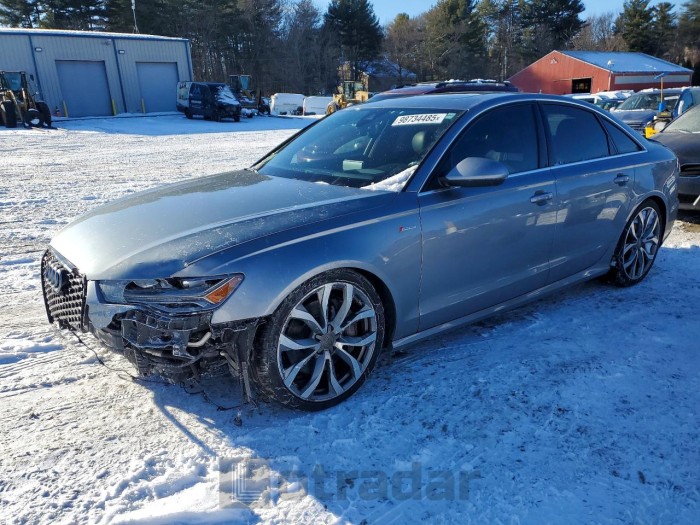 Audi A6 2016 VIN WAUHGAFC7GN167634